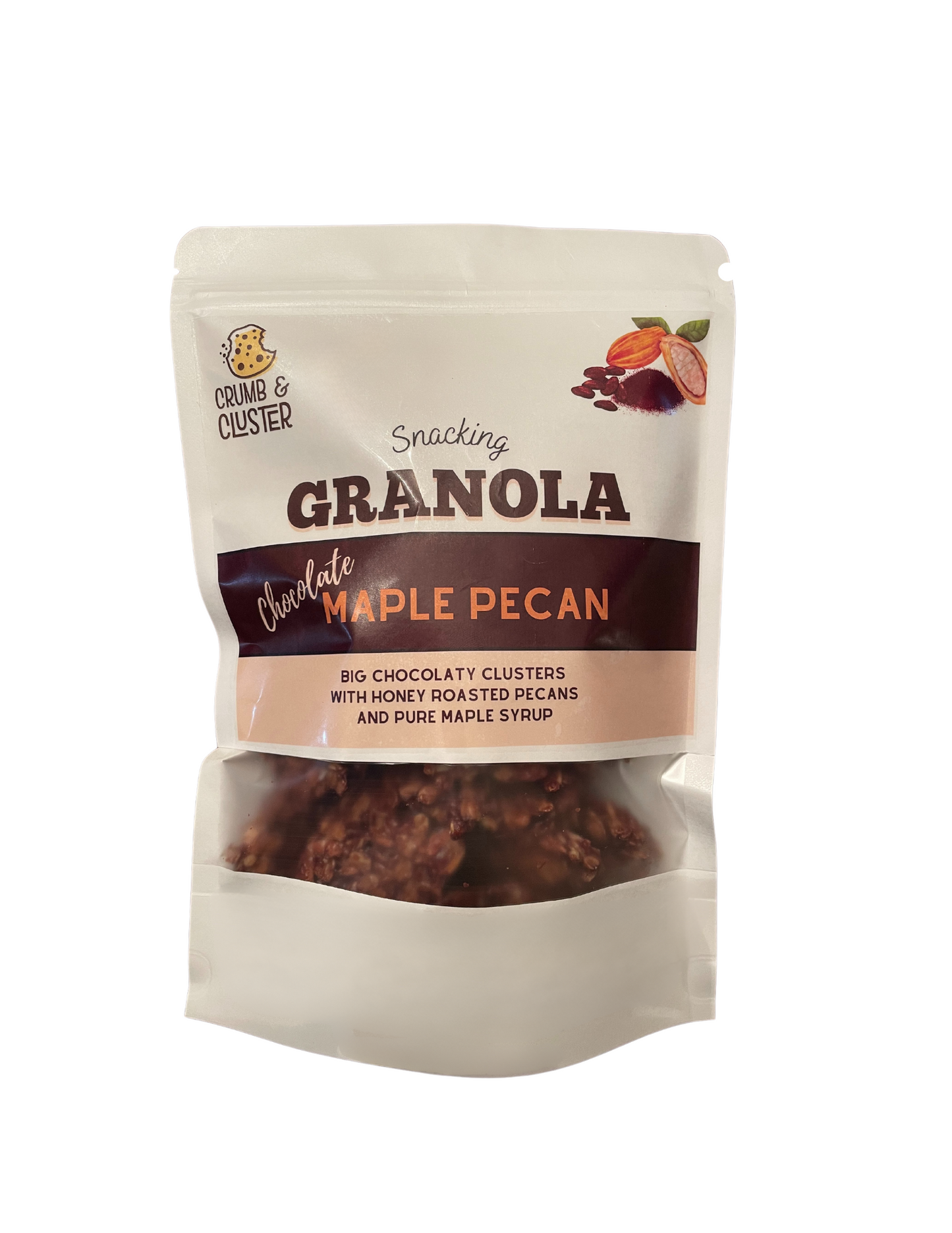 Chocolate Maple Pecan Granola
