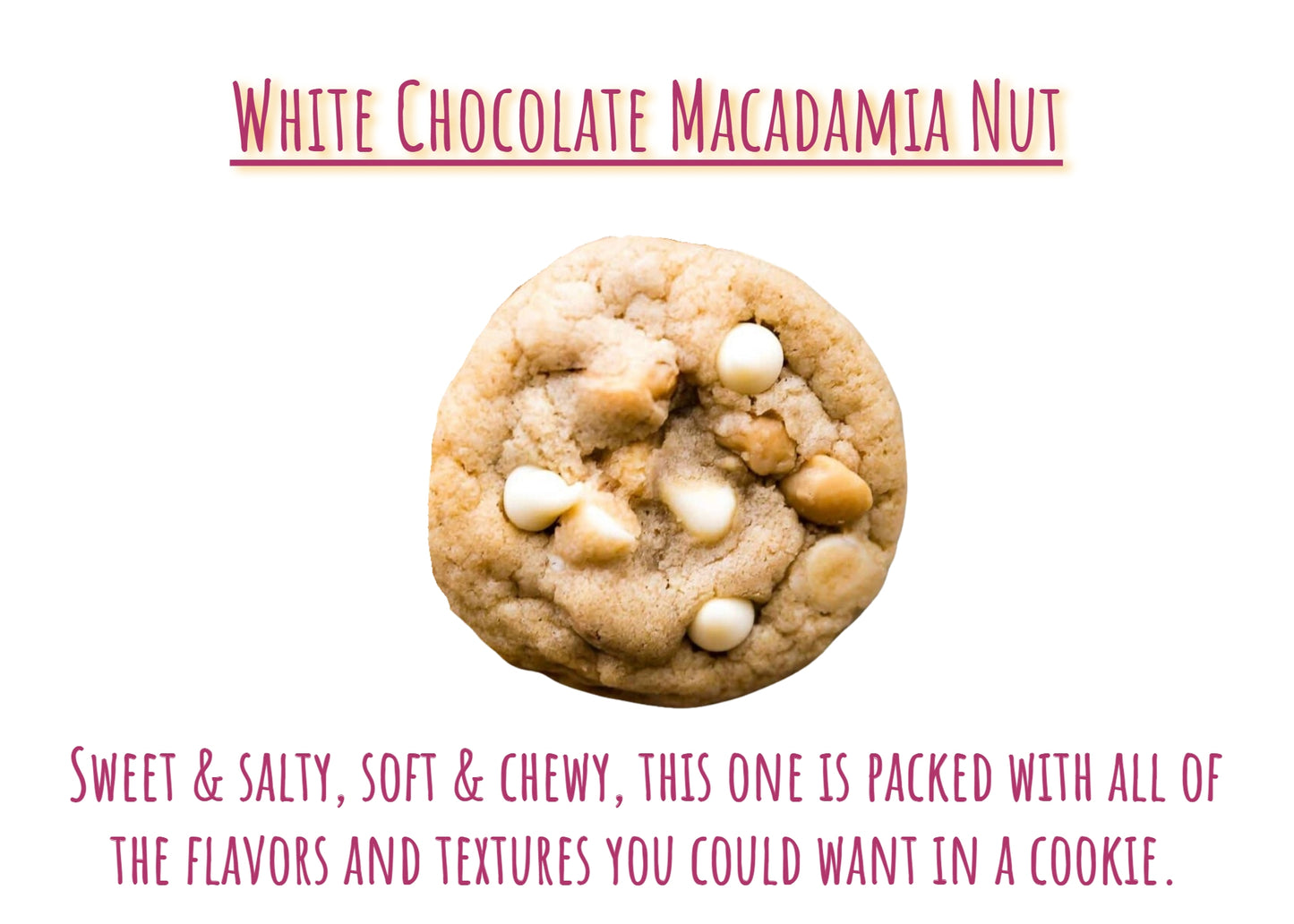 One Dozen Cookies With 3 Flavors